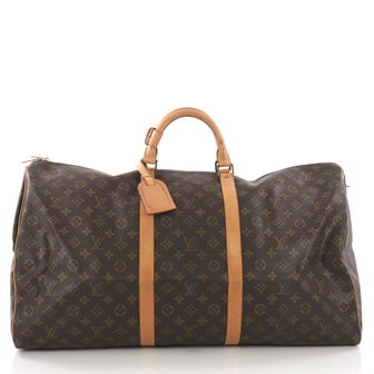 Louis Vuitton Keepall Bag Monogram Canvas 60 Brown 374522