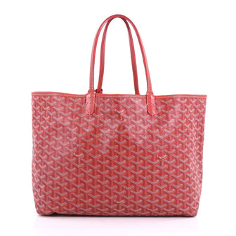 Goyard St. Louis Tote Coated Canvas PM Red 3745248