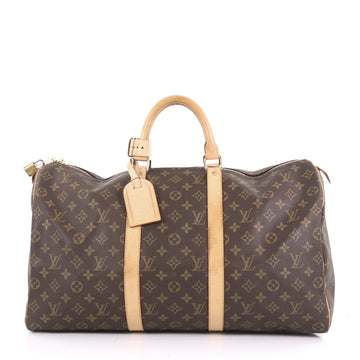 Louis Vuitton Keepall Bag Monogram Canvas 50