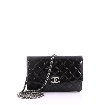 Chanel Brilliant Wallet on Chain Quilted Patent 3745265