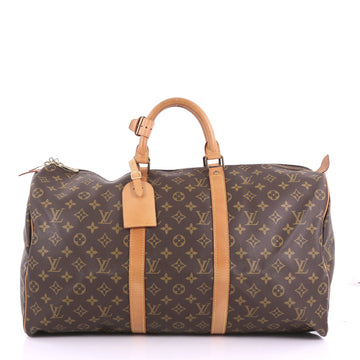 Louis Vuitton Keepall Bag Monogram Canvas 50