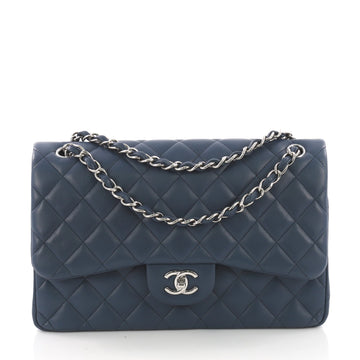 Chanel Classic Double Flap Bag Quilted Lambskin Jumbo 3745420