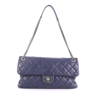 Chanel Aged CC Chain Flap Bag Quilted Calfskin Large 3746910