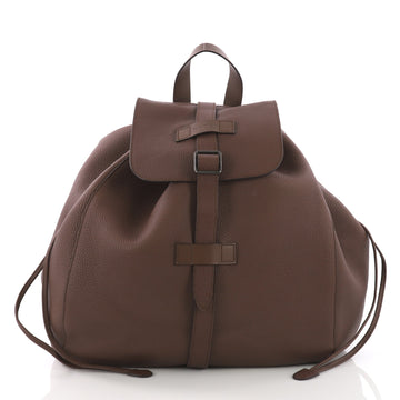 Gucci Rucksack Backpack Leather Medium Brown 3746912