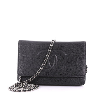 Chanel Timeless Wallet on Chain Caviar 3746934