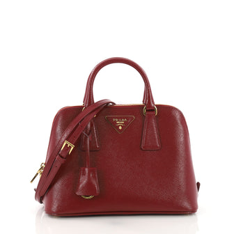 Prada Promenade Handbag Vernice Saffiano Leather Small 3746960