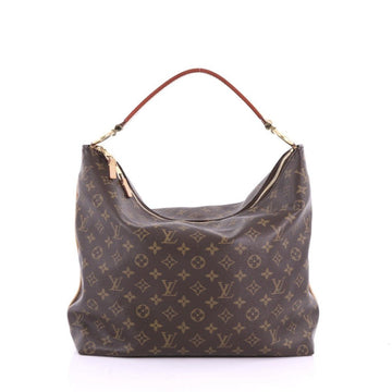 Louis Vuitton Sully Handbag Monogram Canvas MM