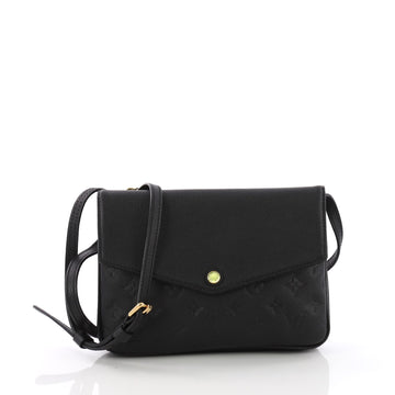 Louis Vuitton Twice Handbag Monogram Empreinte Leather