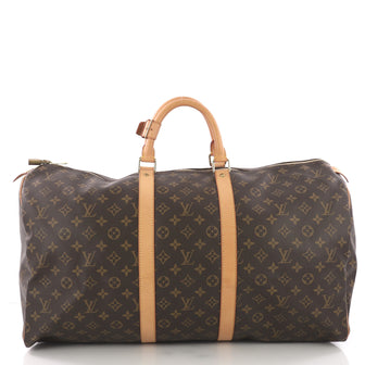 Louis Vuitton Keepall Bag Monogram Canvas 55 Brown 3747811