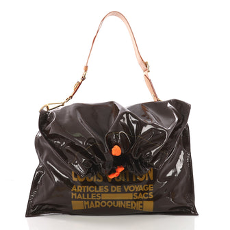 Louis Vuitton Raindrop Besace Handbag Patent Leather 374784