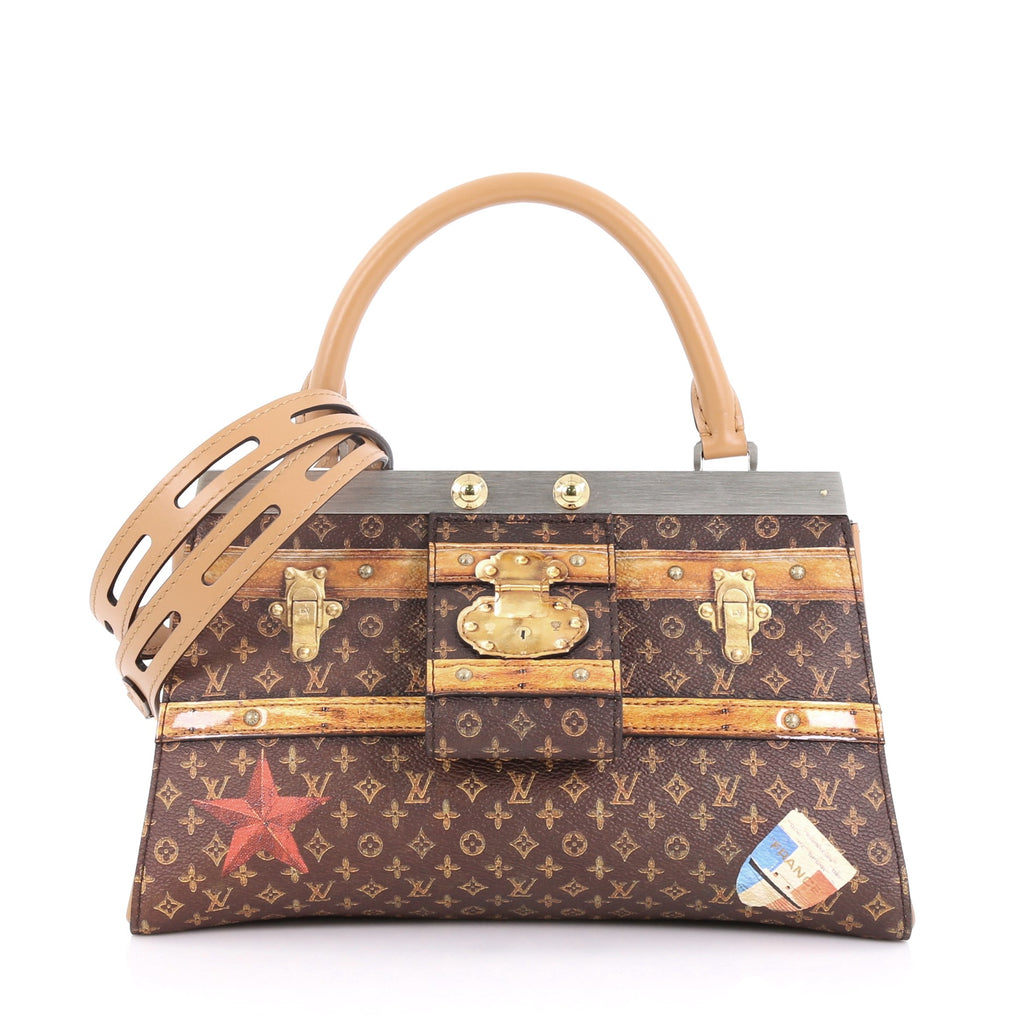 Louis Vuitton Crown Frame Tote Limited Edition Time Trunk 374787
