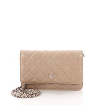 Chanel Wallet on Chain Quilted Caviar 374789