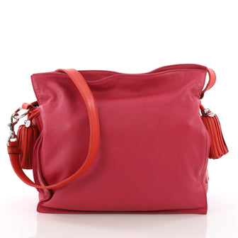 Loewe Flamenco Bag Leather Medium - Designer Handbag Pink 3748010