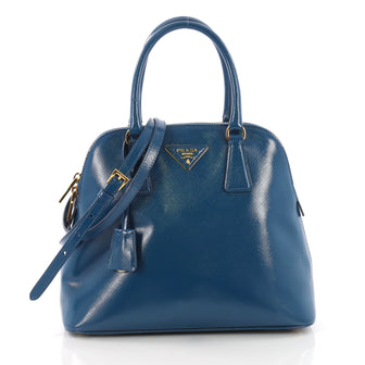 Prada Promenade Handbag Vernice Saffiano Leather Small  3748021