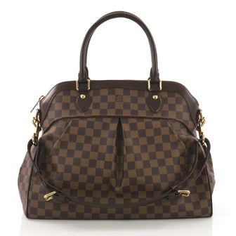 Louis Vuitton Trevi Handbag Damier GM Brown 374822