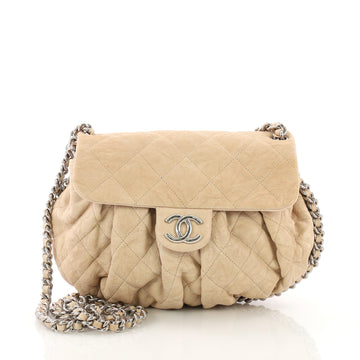 Chanel Chain Around Flap Bag Quilted Leather Medium 3752824
