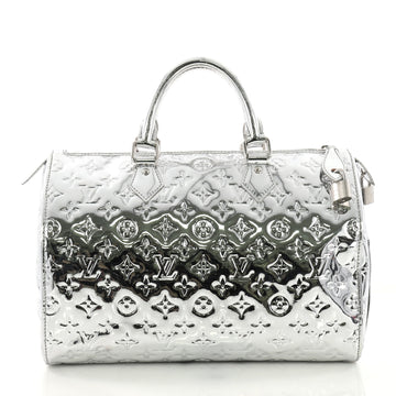 Louis Vuitton Speedy Handbag Miroir PVC 30