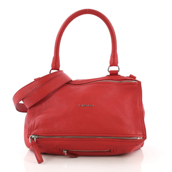 Givenchy Pandora Bag Leather Medium Red