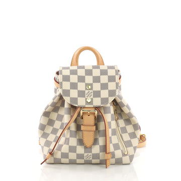 Louis Vuitton Sperone Backpack Damier BB - Designer Handbag White 375431