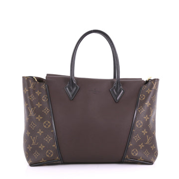 Louis Vuitton W Tote Monogram Canvas and Leather PM
