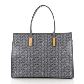 Goyard Marquises Handbag Coated Canvas Gray 375712