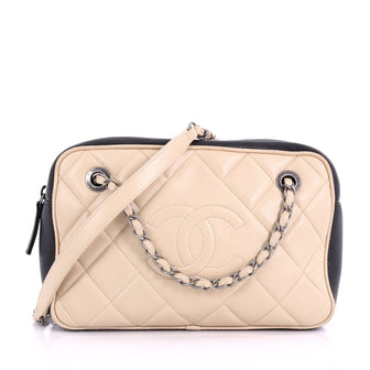 Chanel Ballerine Camera Case Bag Quilted Calfskin Medium 3757320