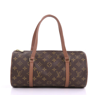 Louis Vuitton Papillon Handbag Monogram Canvas 30