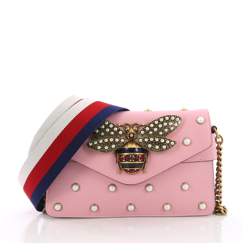 Gucci 'Broadway Pearly Bee' Shoulder Bag