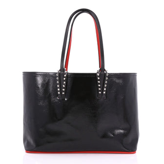 Christian Louboutin Cabata East West Tote Patent Small Black 3760515