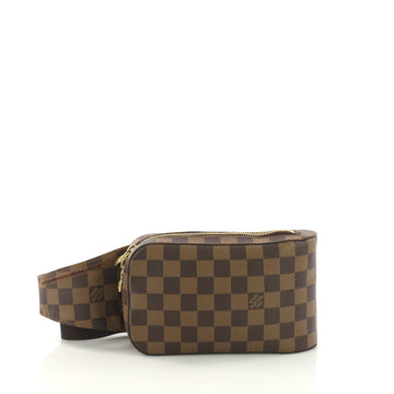Louis Vuitton Geronimos Waist Bag Damier - Designer Handbag Brown 376055