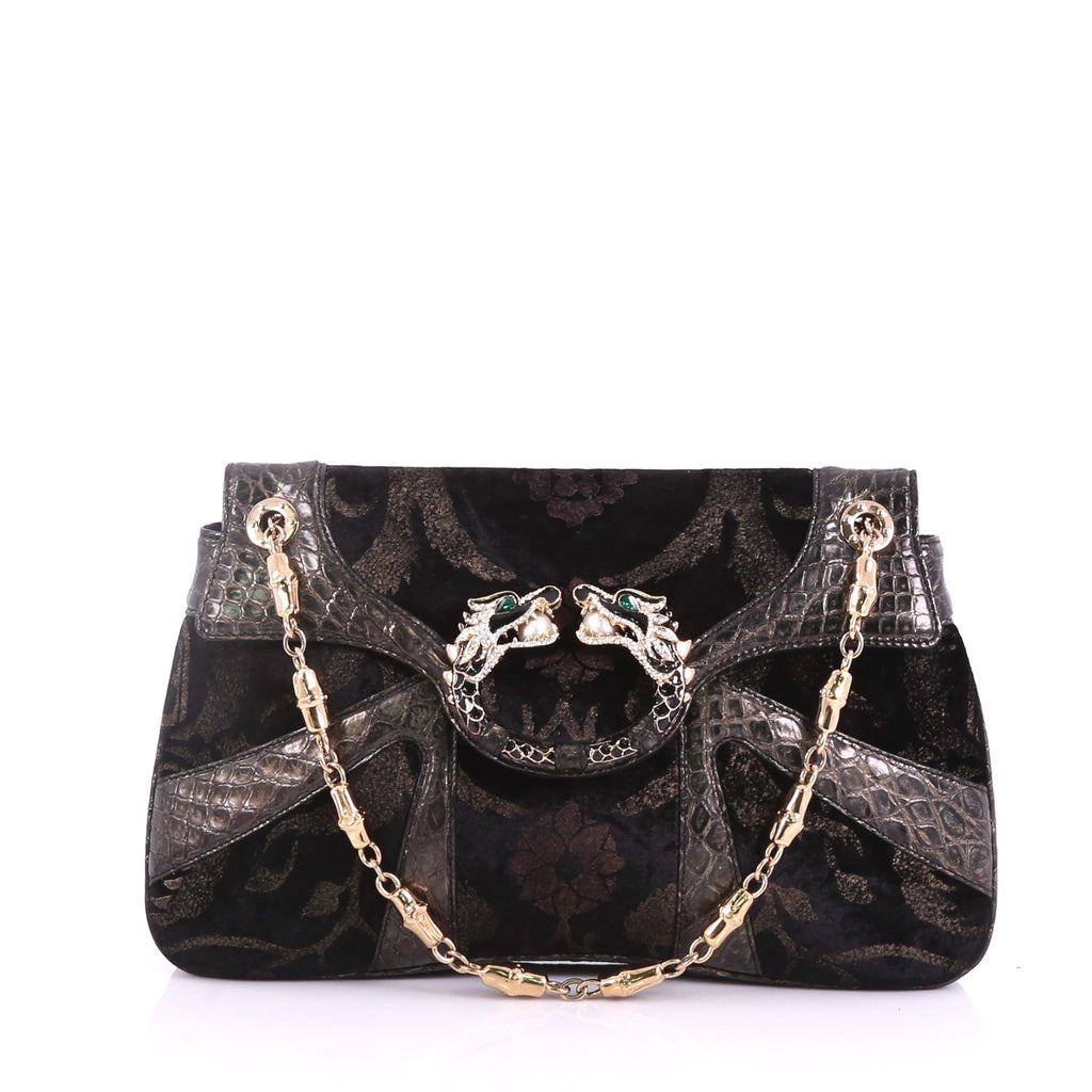 【売切値下げ】GUCCI グッチ Dragon Jeweled Bag バッグ GUCCI GG CANVAS JEWELED DRAGON SHOULDER BAG – RDB
