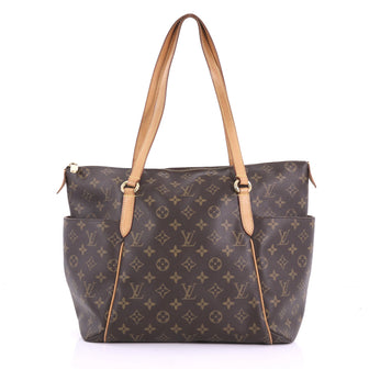 Louis Vuitton Totally Handbag Monogram Canvas MM Brown 376171