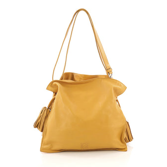 Loewe Flamenco Bag Leather Medium - Designer Handbag - Rebag