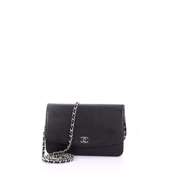 Chanel Wallet on Chain Caviar 376321