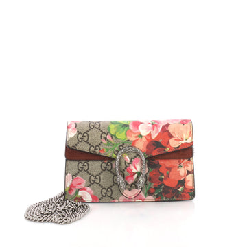 Gucci Dionysus Handbag Blooms Print GG Coated Canvas 376451
