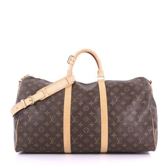 Louis Vuitton Keepall Bandouliere Bag Monogram Canvas 50 376581