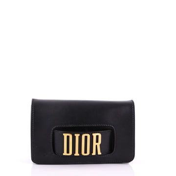Christian Dior Dio(r)evolution Clutch Leather Small Black 376711