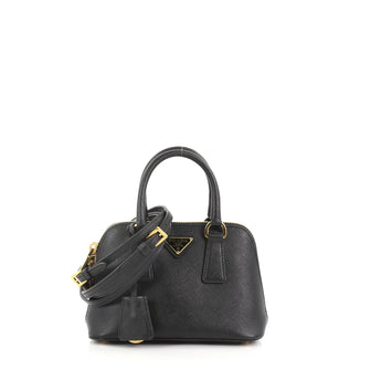 Prada Promenade Handbag Printed Saffiano Leather Mini 3769030