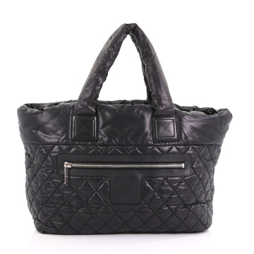 Chanel Coco Cocoon Zipped Tote Quilted Nylon Medium 3769047