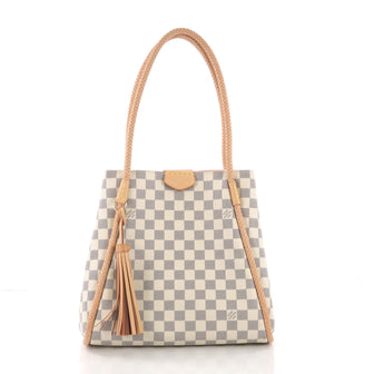 Louis Vuitton Propriano Handbag Damier White 376993
