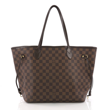 Louis Vuitton Neverfull Tote Damier MM Brown 377032