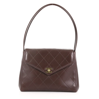 Chanel Vintage CC Lock Flap Shoulder Bag Quilted 37708104