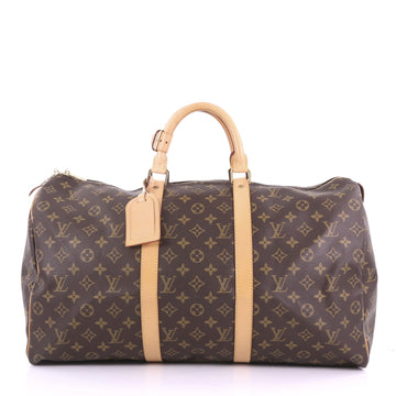 Louis Vuitton Keepall Bag Monogram Canvas 50 Brown 3770814