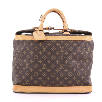 Louis Vuitton Cruiser Handbag Monogram Canvas 40 Brown 377083