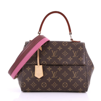Louis Vuitton Model: Cluny Top Handle Bag Monogram Canvas BB Brown 37708/52