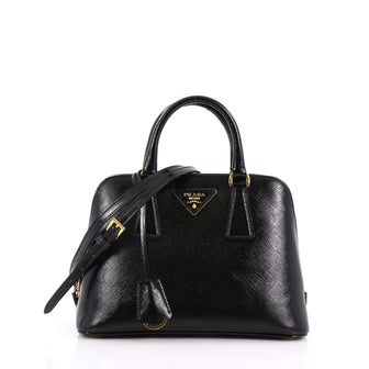 Prada Promenade Handbag Vernice Saffiano Leather Small 3770872