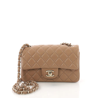 Chanel Classic Single Flap Bag Quilted Lambskin Mini 3770880