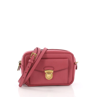Prada Pushlock Pocket Camera Bag Saffiano Leather Small 3770891
