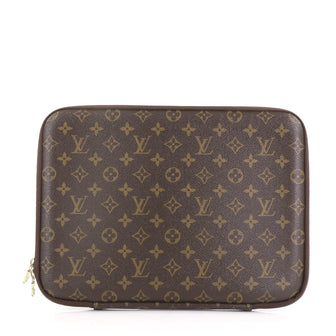 Louis Vuitton Model: Laptop Sleeve Monogram Canvas 13  Brown 37708/97