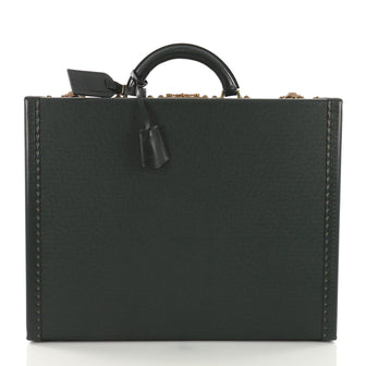 Louis Vuitton Model: President Classeur Briefcase Taiga Leather Green 37710/11